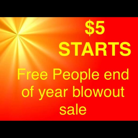 Dec 16 6 pm PST $25 and under starts  LIVE WITH FREE PEOPLE - Picture 5 of 6